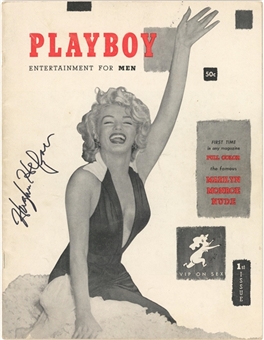 Hugh Hefner Signed 1st Issue of Playboy Magazine - December 1953 (JSA) 